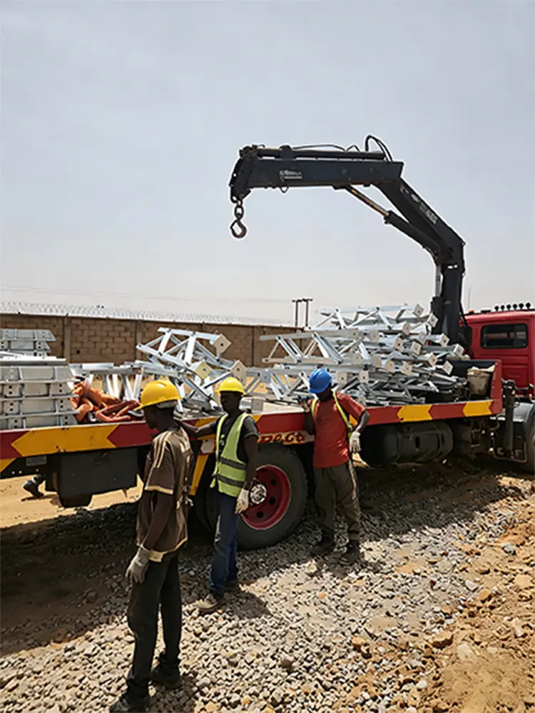 నైజీరియా జరియా 330kV సబ్‌స్టేషన్ ప్రాజెక్ట్ కోసం ఆన్-సైట్ పురోగతి