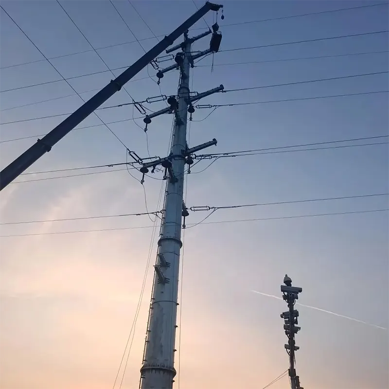 220kV పవర్ ట్రాన్స్‌మిషన్ పైప్ టవర్