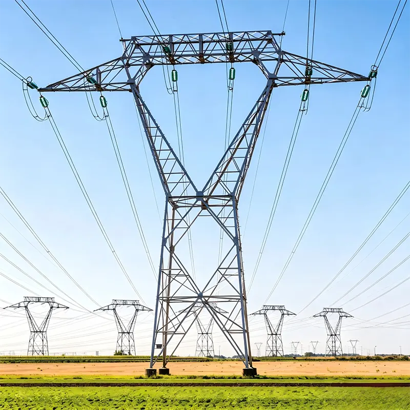 400kV హై వోల్టేజ్ ట్రాన్స్‌మిషన్ లైన్ టవర్