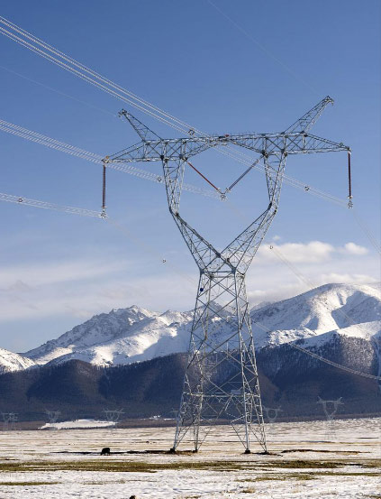 High Voltage Transmission Tower